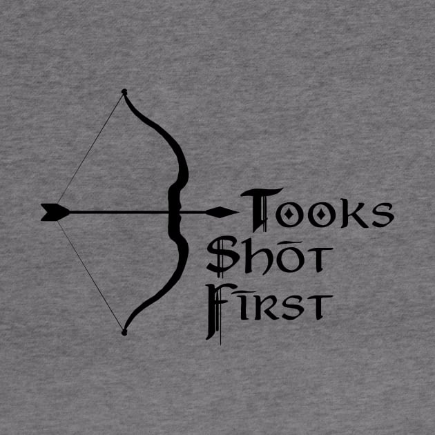 Tooks Shot First by Laura Beth Art